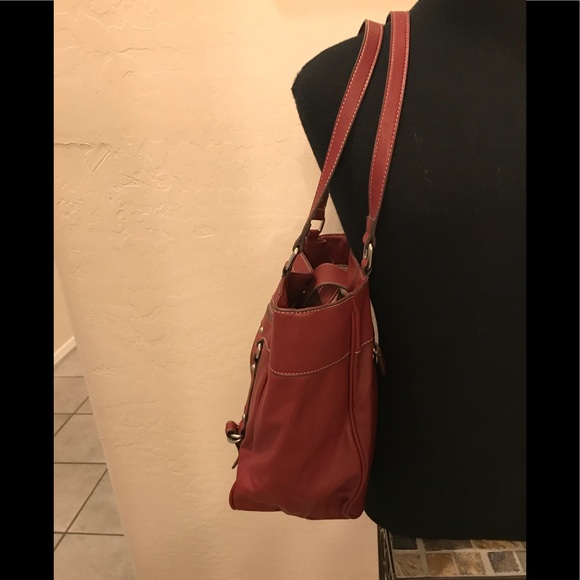 NEW FRANCO SARTO HOBO LEATHER Bag - Picture 5 of 6
